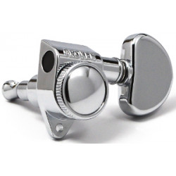 Grover 502C Roto-Grip Locking Rotomatics  Set Meccaniche 3+3 Cromate