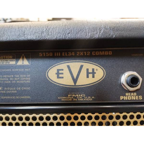 EVH 5150III 50W EL34 2x12 COMBO BLACK/GOLD 2nd