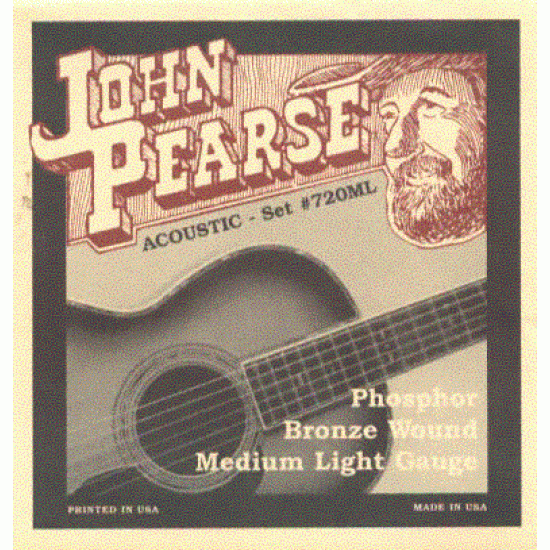 John Pearse 720ML Muta corde per chit. acustica Phosphor Bronze - 013/052 John Pearse 720ML Muta corde per chit. acustica Phosphor Bronze - 013/052
