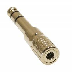 ADAM HALL ADAPTER STEREO JACK FEMALE Ø 3.5 - STEREO JACK
MALE Ø 6.5 ADAM HALL ADAPTER STEREO JACK FEMALE Ø 3.5 - STEREO JACK
MALE Ø 6.5