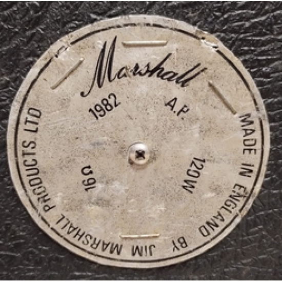 Marshall 1960A 1982 upgraded - Guitar Cabinet 4x12 Marshall 1960A 1982 upgraded - Guitar Cabinet 4x12
