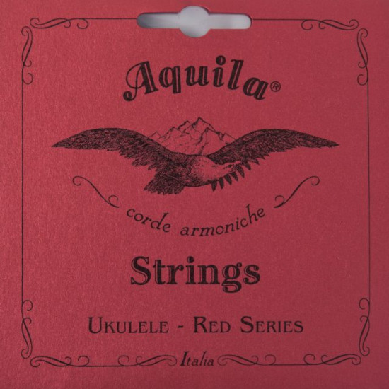 AQUILA 83U UKLULELE STRINGS SET RED SOPRANO