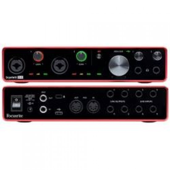 FOCUSRITE SCARLETT 8I6 3RD GEN AUDIO INTERFACE