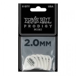 ERNIE BALL 9203 PRODIGY PICK MINI 2 WHITE 6 PZ ERNIE BALL 9203 PRODIGY PICK MINI 2 WHITE 6 PZ