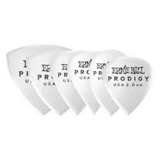 ERNIE BALL 9343 White Multipack Prodigy 2.0mm (6 pcs)