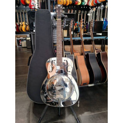 Recording King RM-998-R chitarra resofonica con Lace pick-up e astuccio 2nd