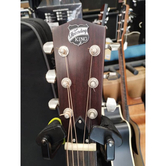 Recording King RM-998-R chitarra resofonica con Lace pick-up e astuccio 2nd