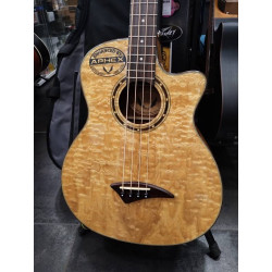 Dean EQABA GN Exotica quilt ash gloss natural 2nd - Acoustic Bass w/Bag