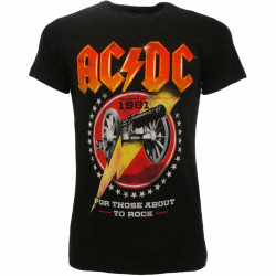 T-Shirt AC/DC For Those About To Rock - Taglia XL T-Shirt AC/DC For Those About To Rock - Taglia XL