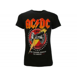 T-Shirt AC/DC For Those About To Rock - Taglia XL T-Shirt AC/DC For Those About To Rock - Taglia XL