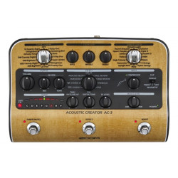 ZOOM AC3 ACOUSTIC MULTI EFFECT ZOOM AC3 ACOUSTIC MULTI EFFECT
