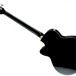 Ibanez AEBBE-BK Basso Acustico Elettrificato - Black Ibanez AEBBE-BK Basso Acustico Elettrificato - Black
