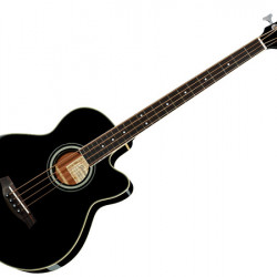 Ibanez AEBBE-BK Basso Acustico Elettrificato - Black Ibanez AEBBE-BK Basso Acustico Elettrificato - Black
