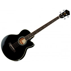 Ibanez AEBBE-BK Basso Acustico Elettrificato - Black Ibanez AEBBE-BK Basso Acustico Elettrificato - Black