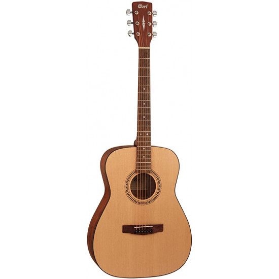 Cort AF505 Open Pore Natural - Chitarra acustica con borsa