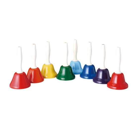 ANGEL AHB-8 HAND BELL - SET 8 CAMPANELLE