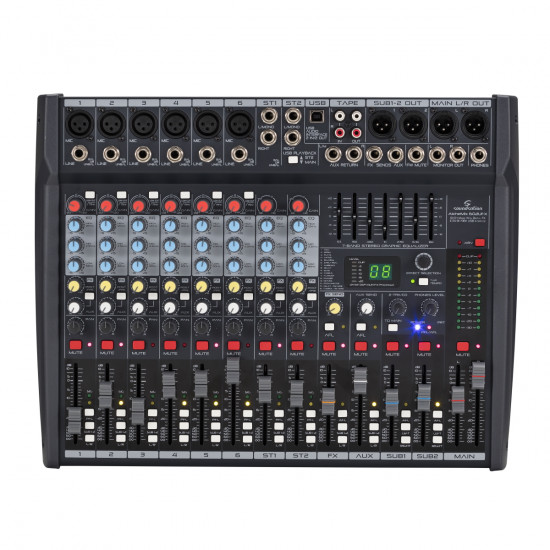 SOUNDSATION ALCHEMIX 602UFX MIXER C/EFFETTI & USB I/O