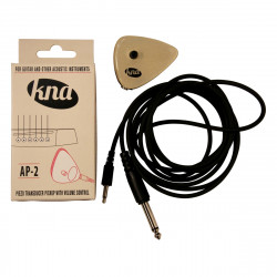 KNA AP-2 TRASDUTTORE PICKUP PER CHITARRA. CAJON E STRUMENTI ACUSTICI CON CONTROLLO VOLUME KNA AP-2 TRASDUTTORE PICKUP PER CHITARRA. CAJON E STRUMENTI ACUSTICI CON CONTROLLO VOLUME