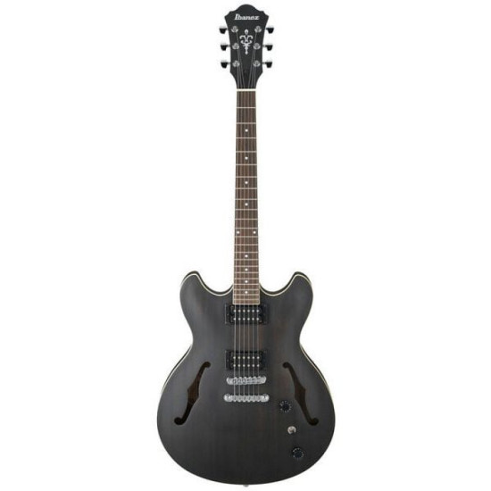 Ibanez AS53-TKF Semi-Hollow Body - Transparent Black Flat