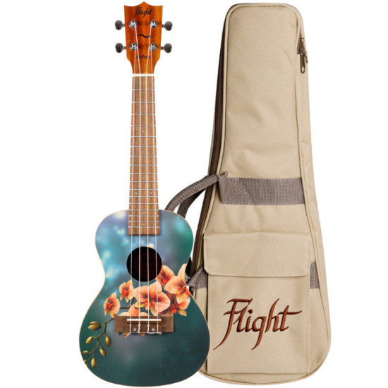 Flight AUC33 Art Concert Ukulele - 
Orchid