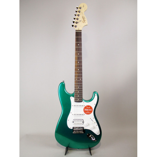 FENDER STRATOCASTER SQUIER AFFINITY HSS RACE GREEN