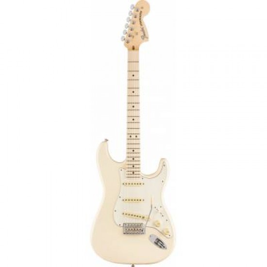 FENDER AMERICAN PERFORMER STRATOCASTER OLYMPIC 
WHITE W/BAG - LIMITED EDITION 75TH Anniversary