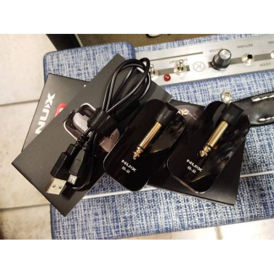 NUX B-2 Black 2nd - Guitar Wireless System NUX B-2 Black 2nd - Guitar Wireless System