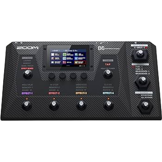 ZOOM B6 BASS Multi Effects