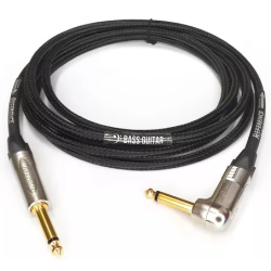 Reference BASSGUITAR TW BK JJR 4,5m Neutrik