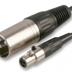 Soundsation BM-XLR-MXLR Cavo per microfono XLR (M) - mini XLR (F) - 6m Soundsation BM-XLR-MXLR Cavo per microfono XLR (M) - mini XLR (F) - 6m