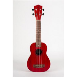Bumblebee BUS23 Soprano Ukulele - Red - con Borsa Bumblebee BUS23 Soprano Ukulele - Red - con Borsa