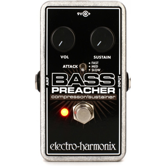 Electro Harmonix BASS PREACHER COMPRESSOR/SUSTAINER Electro Harmonix BASS PREACHER COMPRESSOR/SUSTAINER