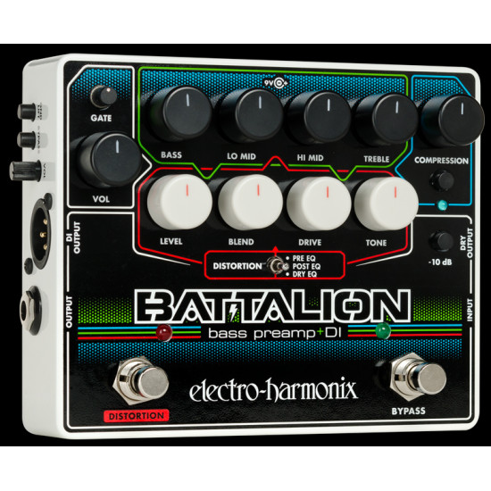 Electro Harmonix Battalion PRE DI per Basso