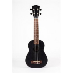 Bumblebee BUS23 Soprano Ukulele - Black - con Borsa Bumblebee BUS23 Soprano Ukulele - Black - con Borsa