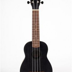 Bumblebee BUS23 Soprano Ukulele - Black - con Borsa