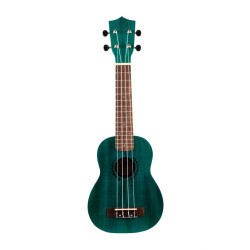 Bumblebee BUS23 Soprano Ukulele - Blue - con Borsa Bumblebee BUS23 Soprano Ukulele - Blue - con Borsa