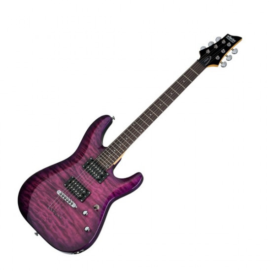 Schecter C-6 PLUS Electric Magenta