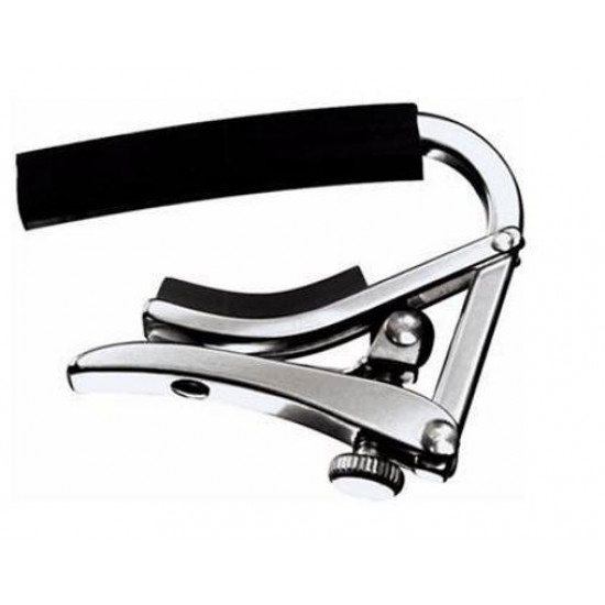 Shubb C1n Standard Capo - Steel String Acoustic Guitar - Brushed Nickel