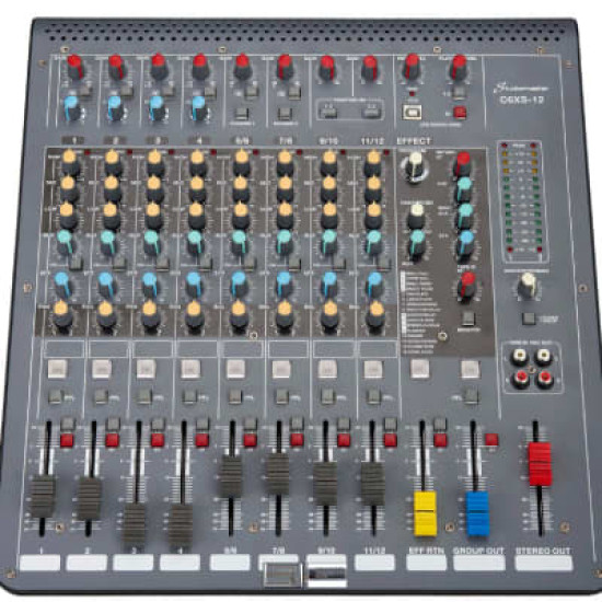 STUDIOMASTER C6XS-12 MIXER 12 CH CON DSP & SCHEDA USB