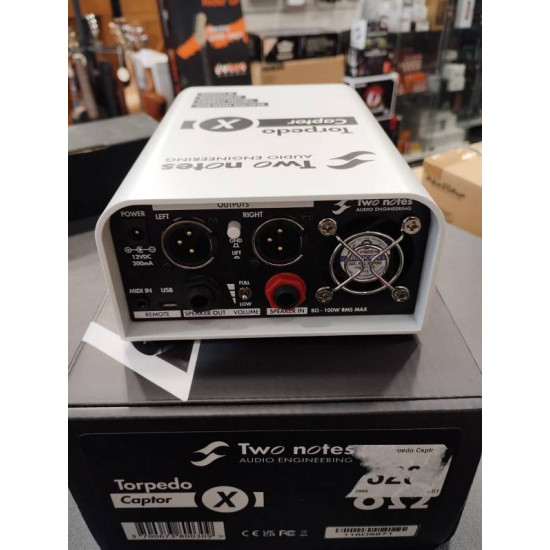 Two Notes Torpedo Captor X (8 Ohm) 2nd Two Notes Torpedo Captor X (8 Ohm) 2nd