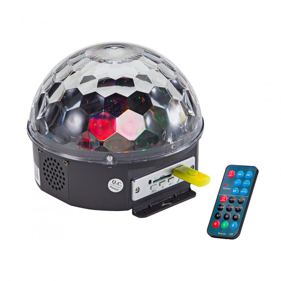 SOUNDSATION CB-630 CRYSTAL BALL 6X3W LED RGB