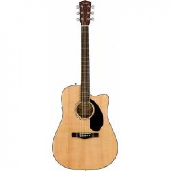 FENDER CD60SCE ACOUSTIC ELECTRIFIED NATURAL