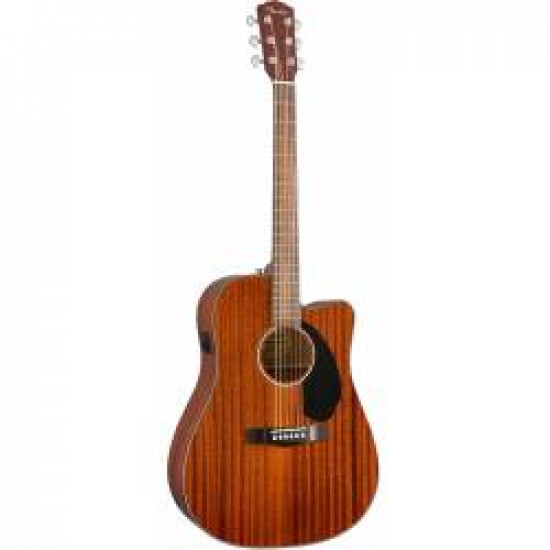 FENDER CD60SCE ACOUSTIC ELECTRIFIED ALL MAHOGANY