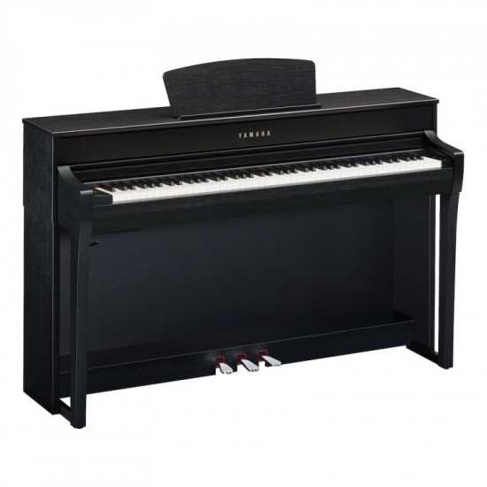 YAMAHA CLP735 DIGITAL PIANO BLACK SATIN