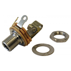 SWITCHCRAFT #12A-L 1/4 Jack, with long bushing - made in USA