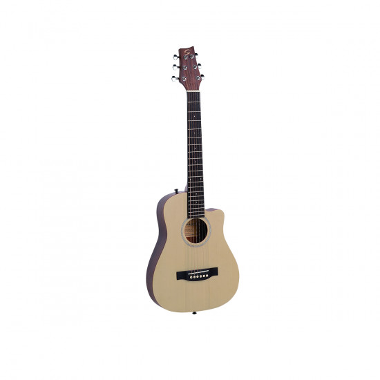 SOUNDSATION COMPANERA-DNC CUTAWAY w/BAG CHITARRA ACUSTICA TRAVEL