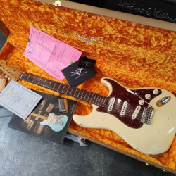 Fender Custom Shop LTD 60 RSTD Stratocaster Relic 2018 Aged Vintage White - SOLD!!