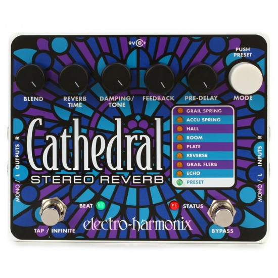 Electro Harmonix CATHEDRAL STEREO REVERB