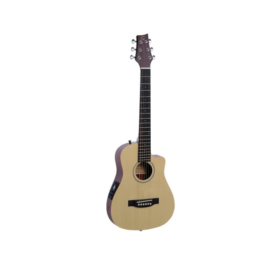 SOUNDSATION COMPANERA-DNCE Travel Guitar - CUTAWAY - AMPLIFICATA