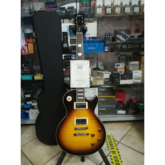 Tokai Japan TOK-CSR-FL BS CrossRoad Flame Brown Sunburst - S.N.2246637 - Les Paul Style